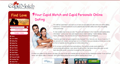 Desktop Screenshot of cupid-match.com