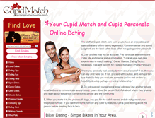 Tablet Screenshot of cupid-match.com